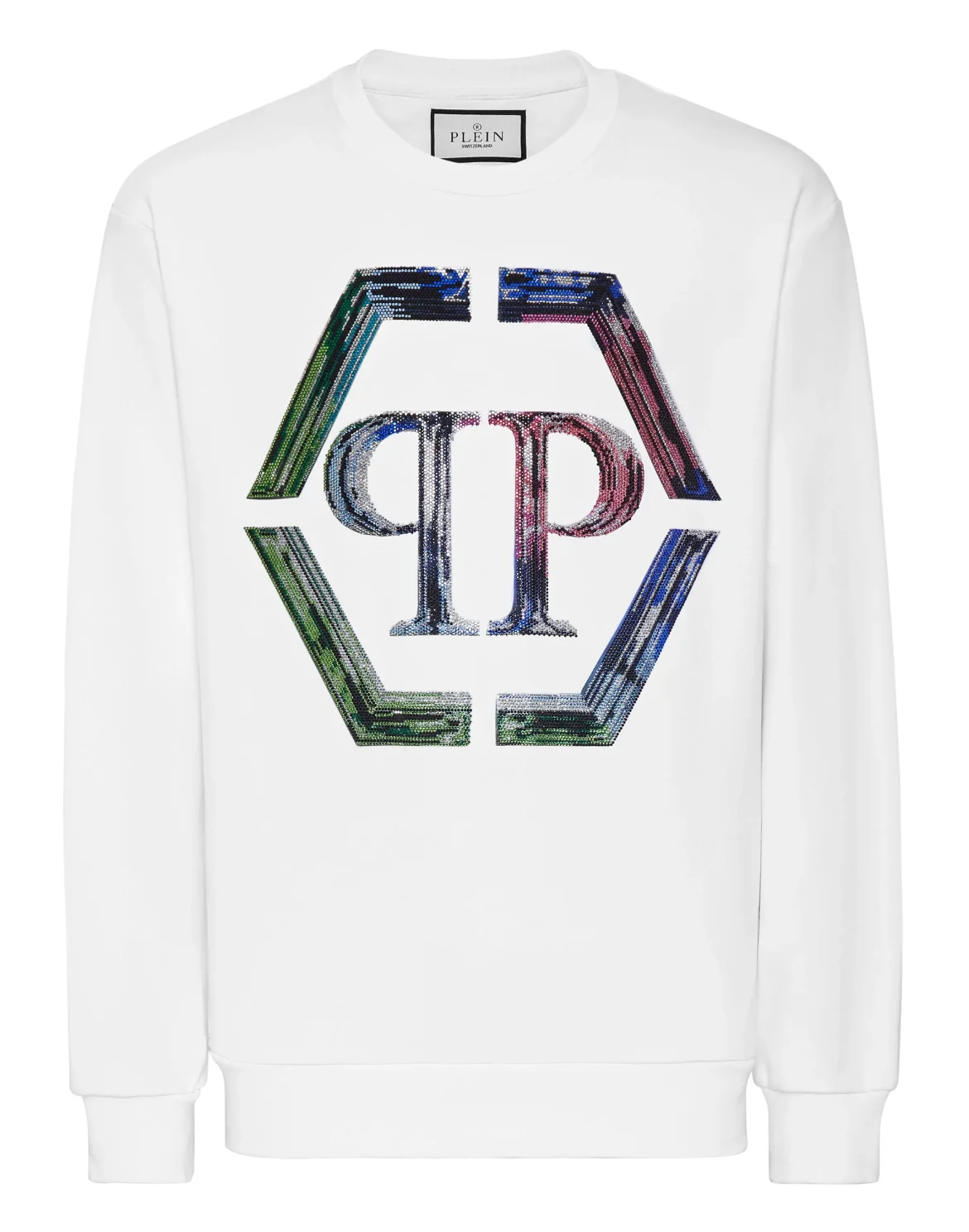 Sweatshirt LS PP Glass, цвет: Белый