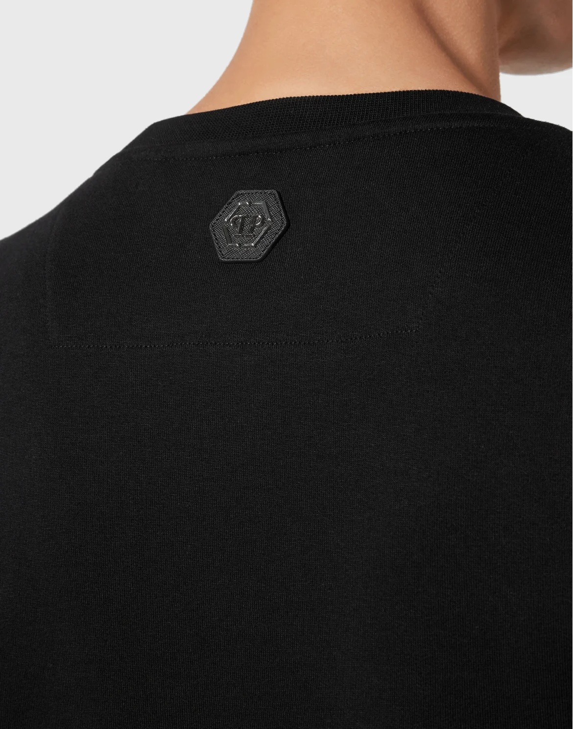 Sweatshirt LS Skull and Plein, цвет: Черный