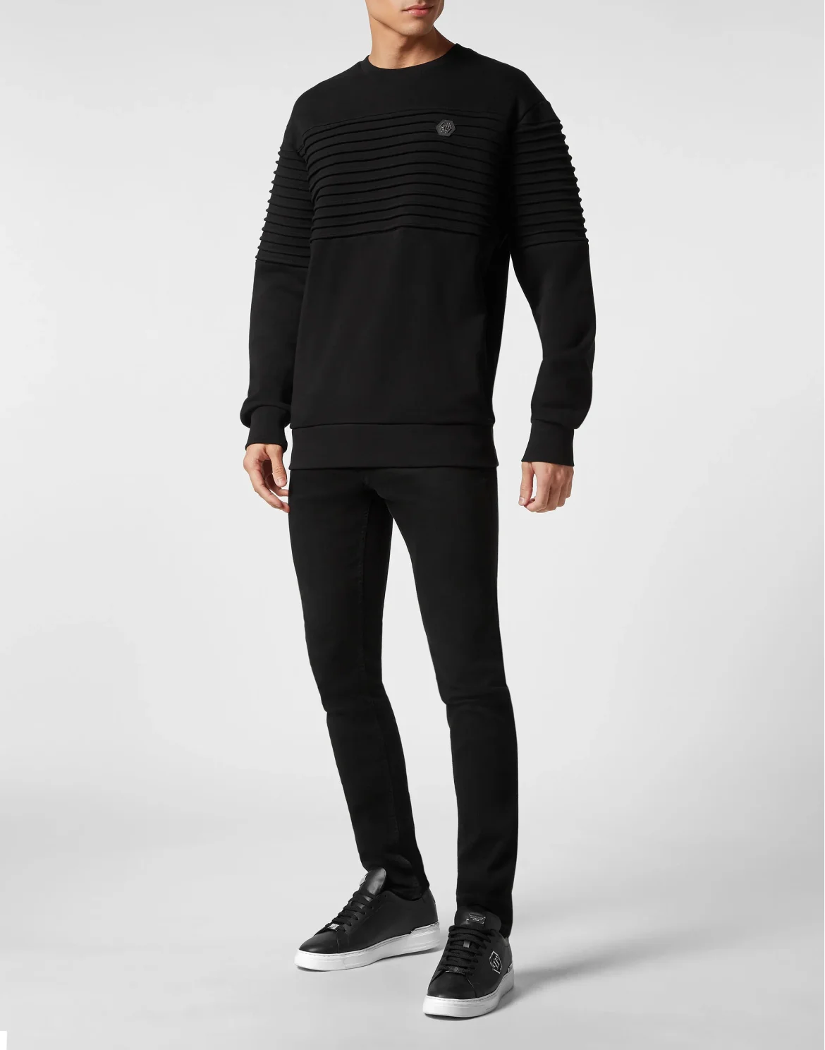 Sweatshirt LS Gothic Plein, цвет: Черный