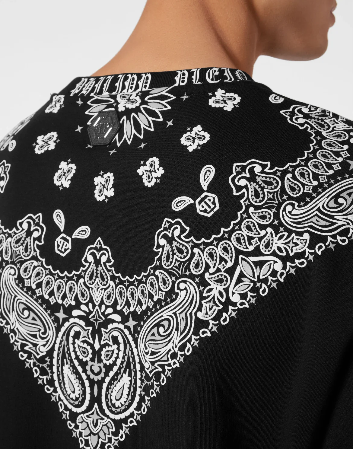 Sweatshirt LS Paisley Bandana, цвет: Черный