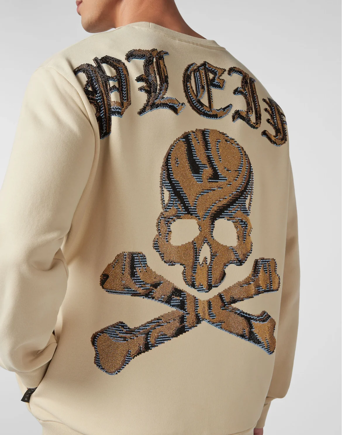 Sweatshirt LS Skull&Bones, цвет: Бежевый
