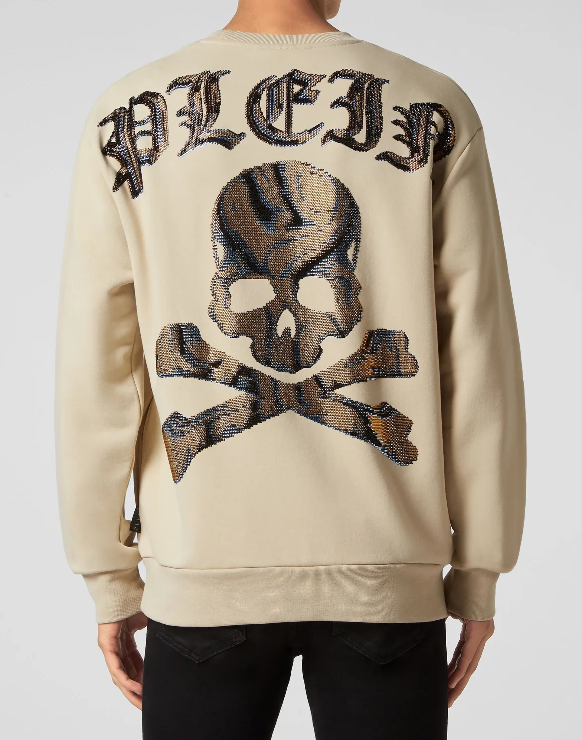 Sweatshirt LS Skull&Bones, цвет: Бежевый