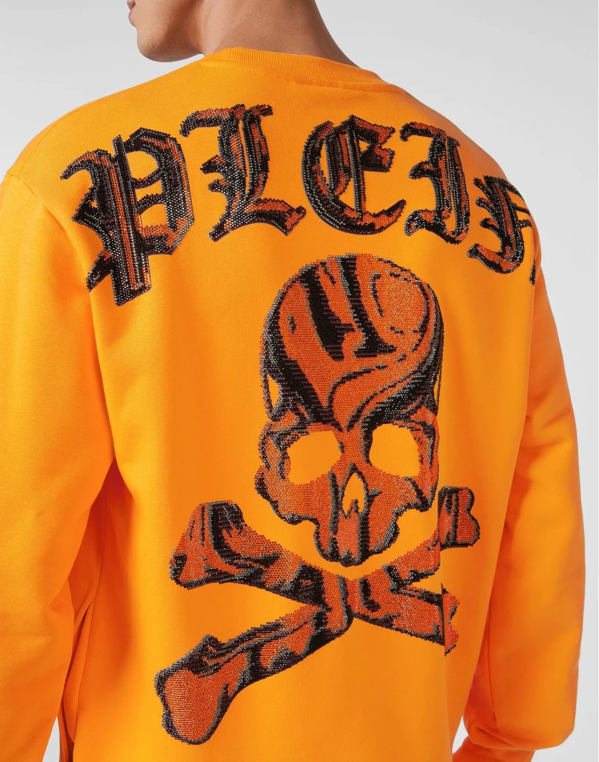 Sweatshirt LS Skull&Bones, цвет: Оранжевый