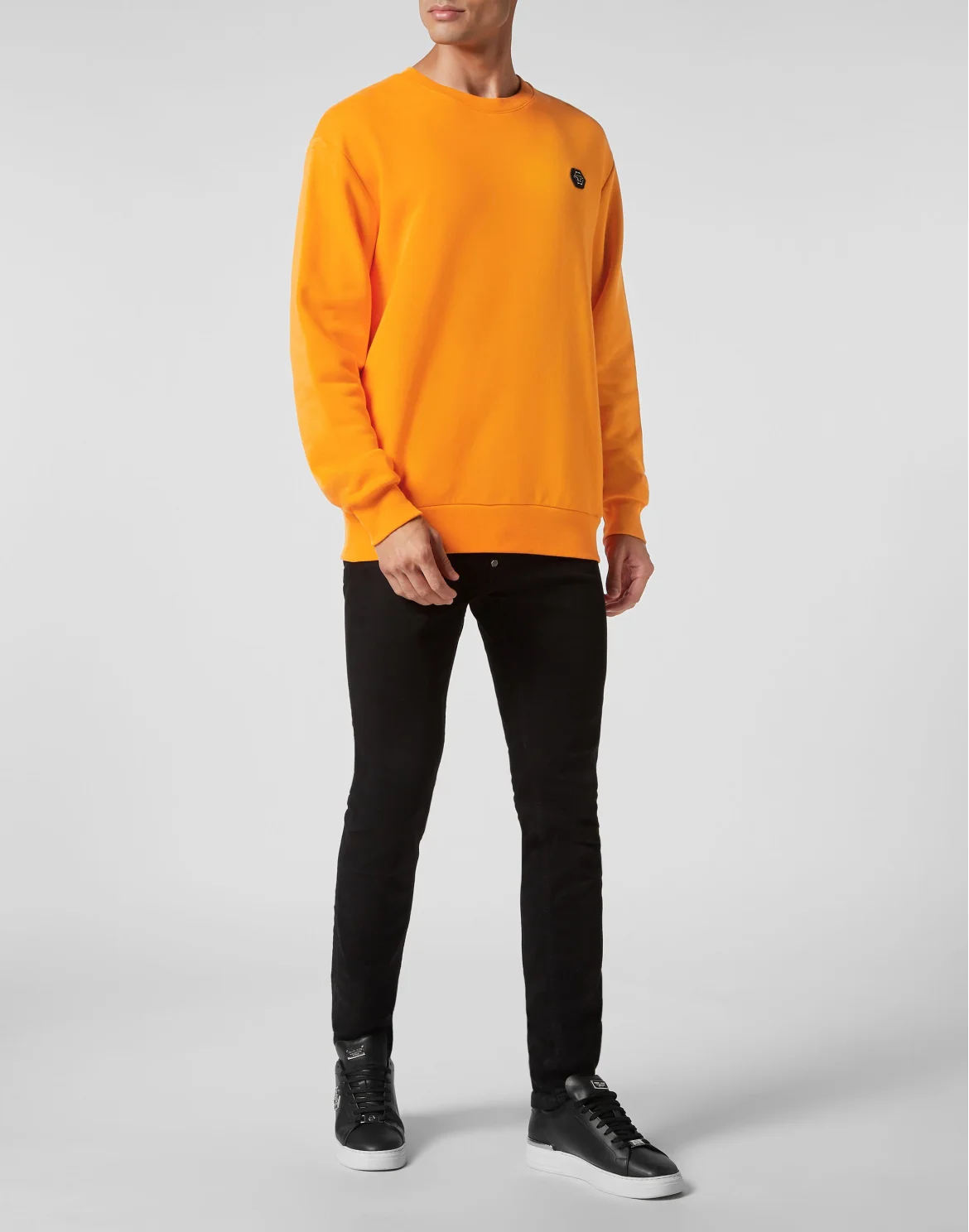 Sweatshirt LS Skull&Bones, цвет: Оранжевый