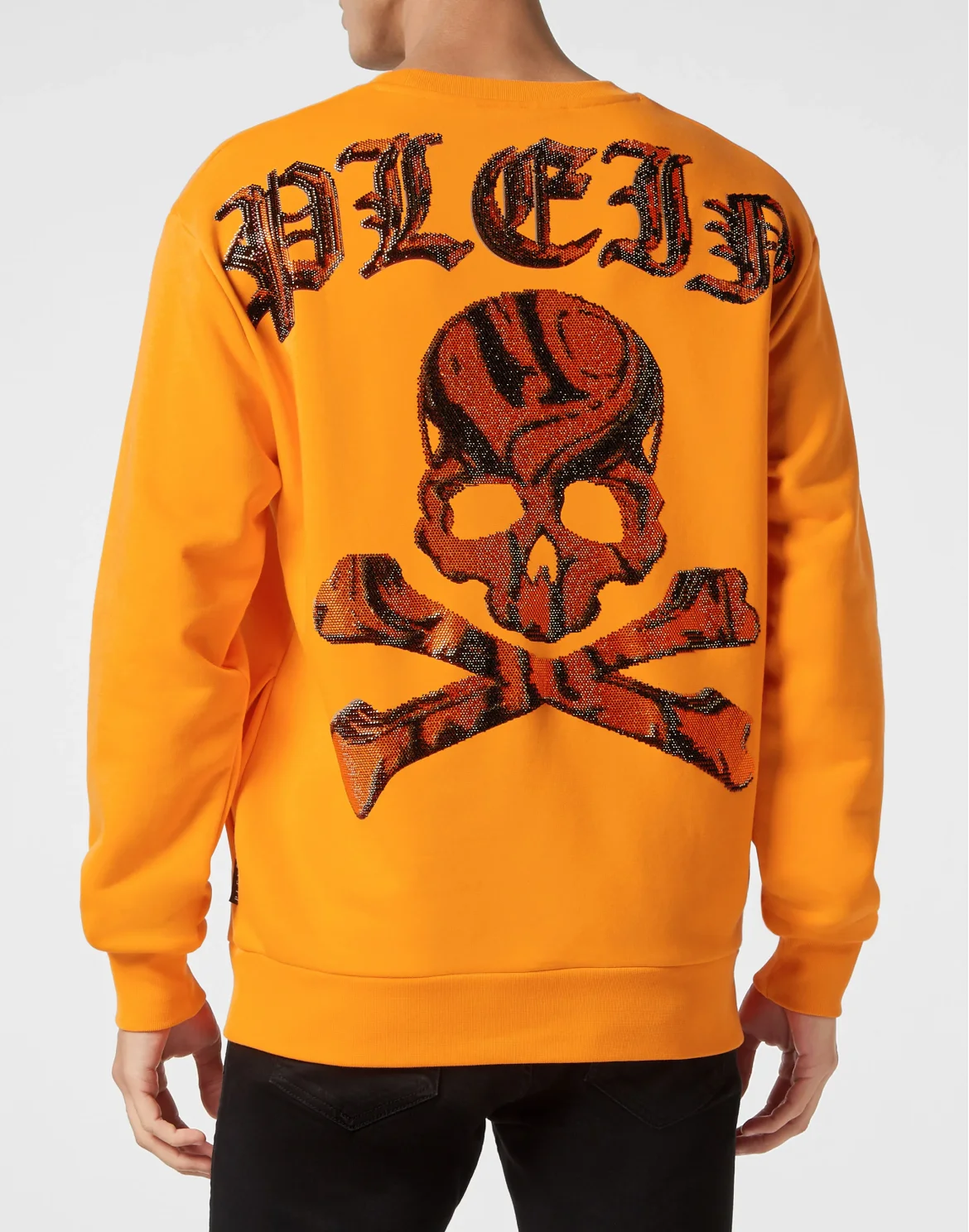 Sweatshirt LS Skull&Bones, цвет: Оранжевый