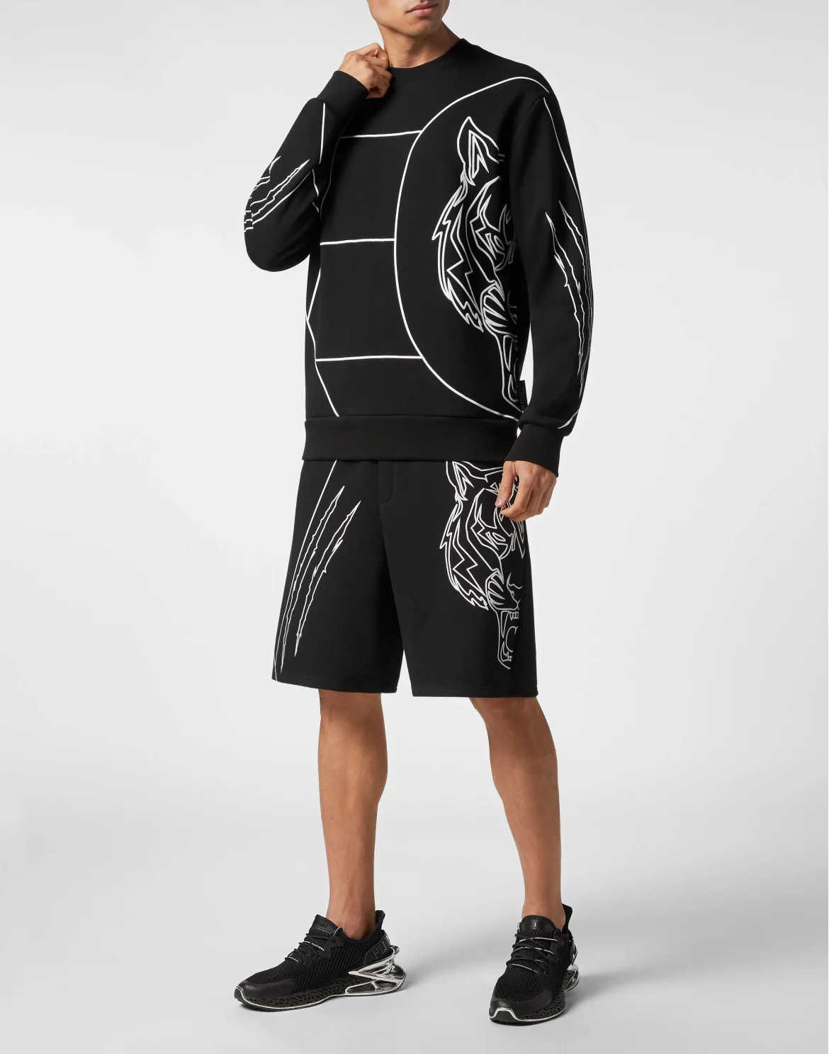 Sweatshirt LS Tiger Court Edition, цвет: Черный