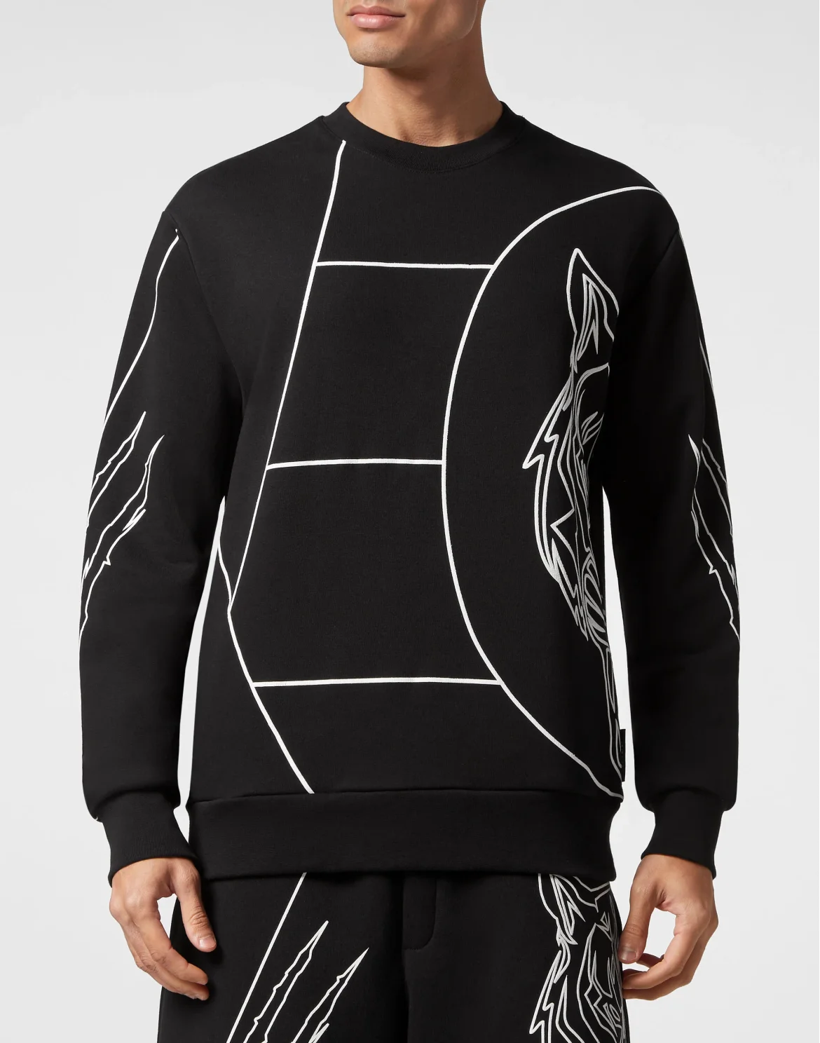 Sweatshirt LS Tiger Court Edition, цвет: Черный
