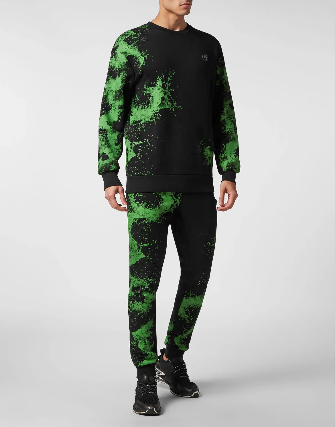 Sweatshirt LS Splash Extreme, цвет: Зеленый