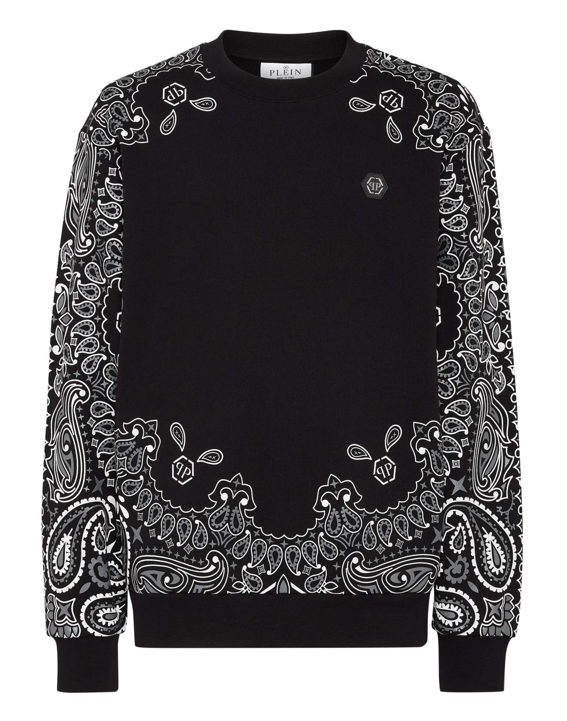 Sweatshirt LS Paisley Bandana, цвет: Черный