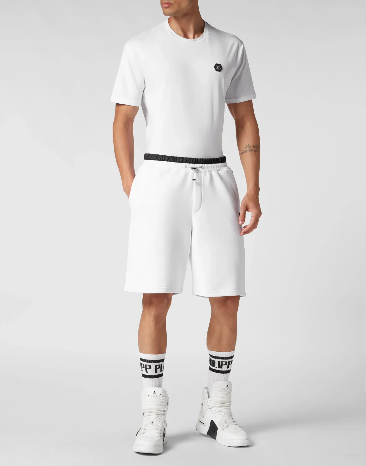 Jogging Shorts Hexagon, цвет: Белый