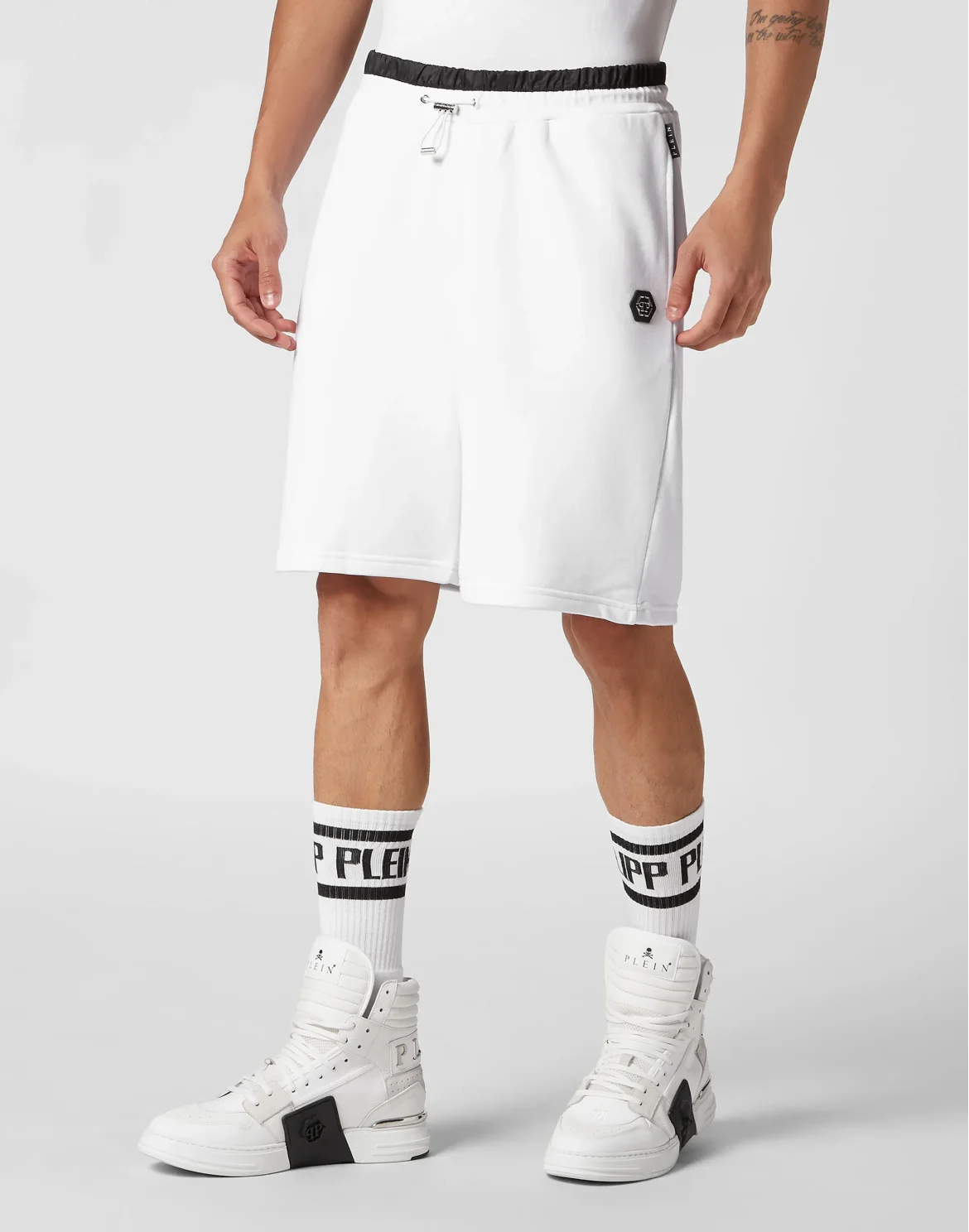 Jogging Shorts Hexagon, цвет: Белый