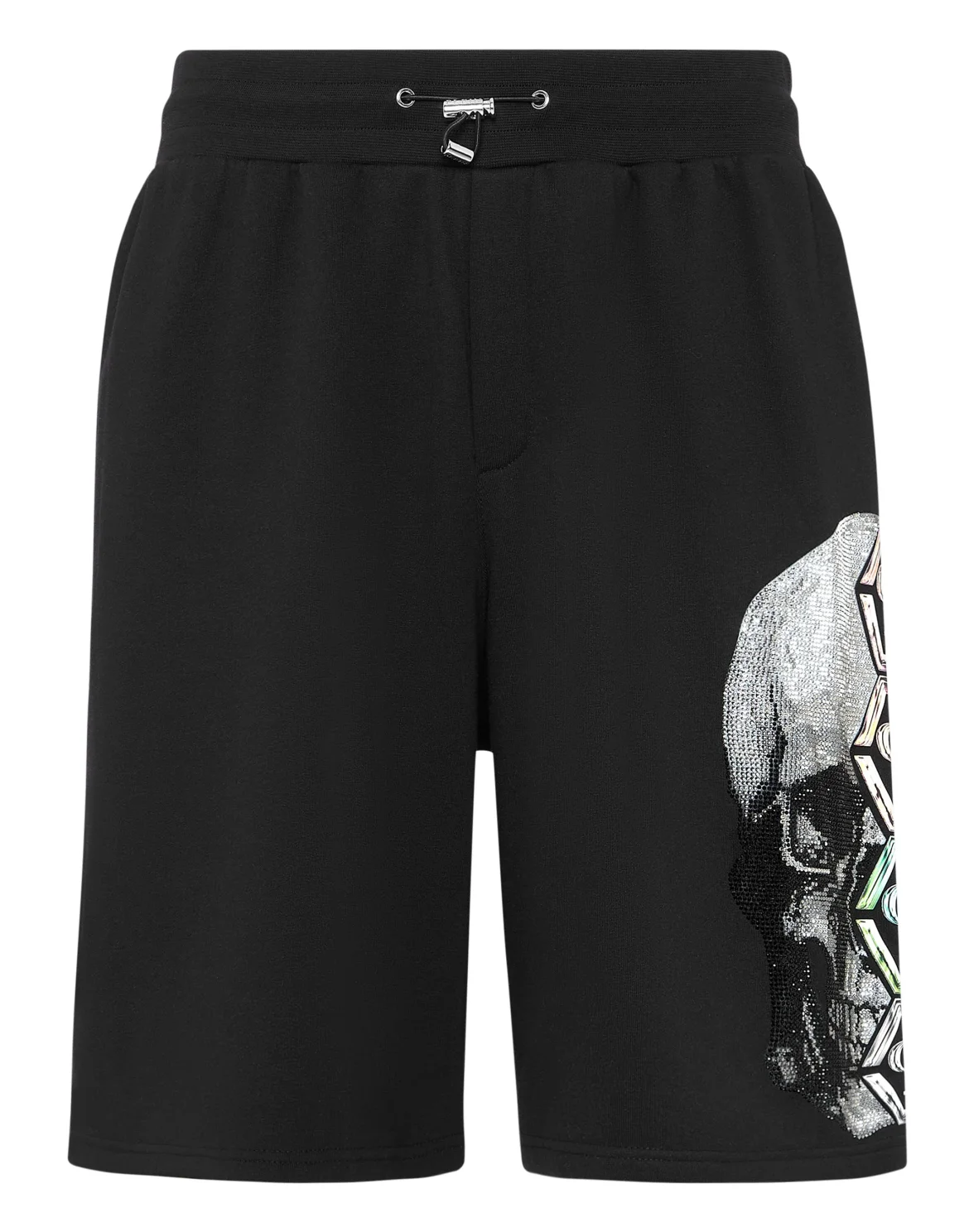 Jogging Shorts Skull and Plein, цвет: Черный