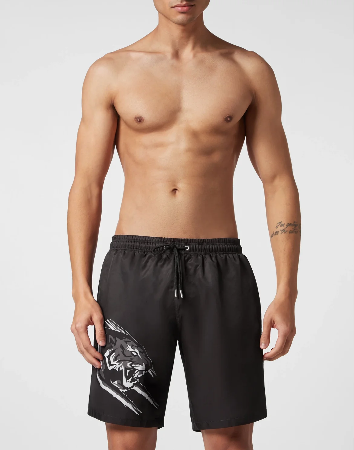 Swim-Trunks Tiger, цвет: Черный