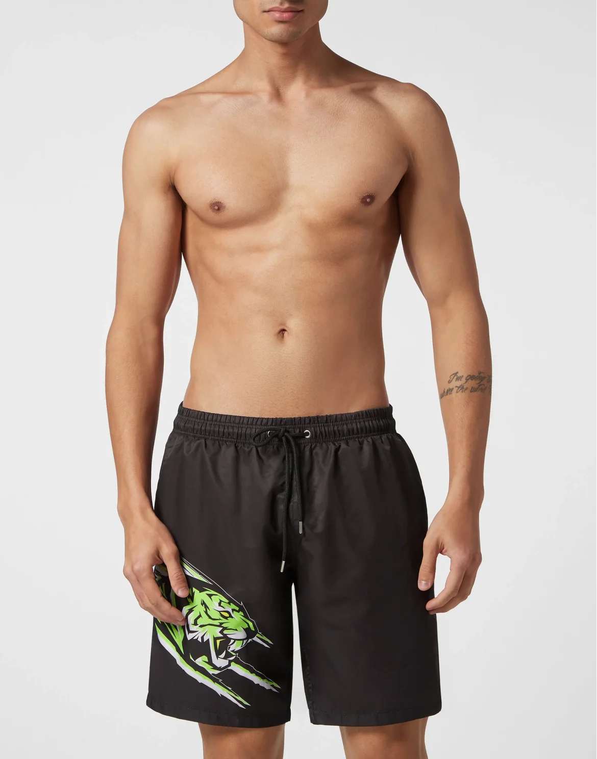 Swim-Trunks Tiger, цвет: Зеленый
