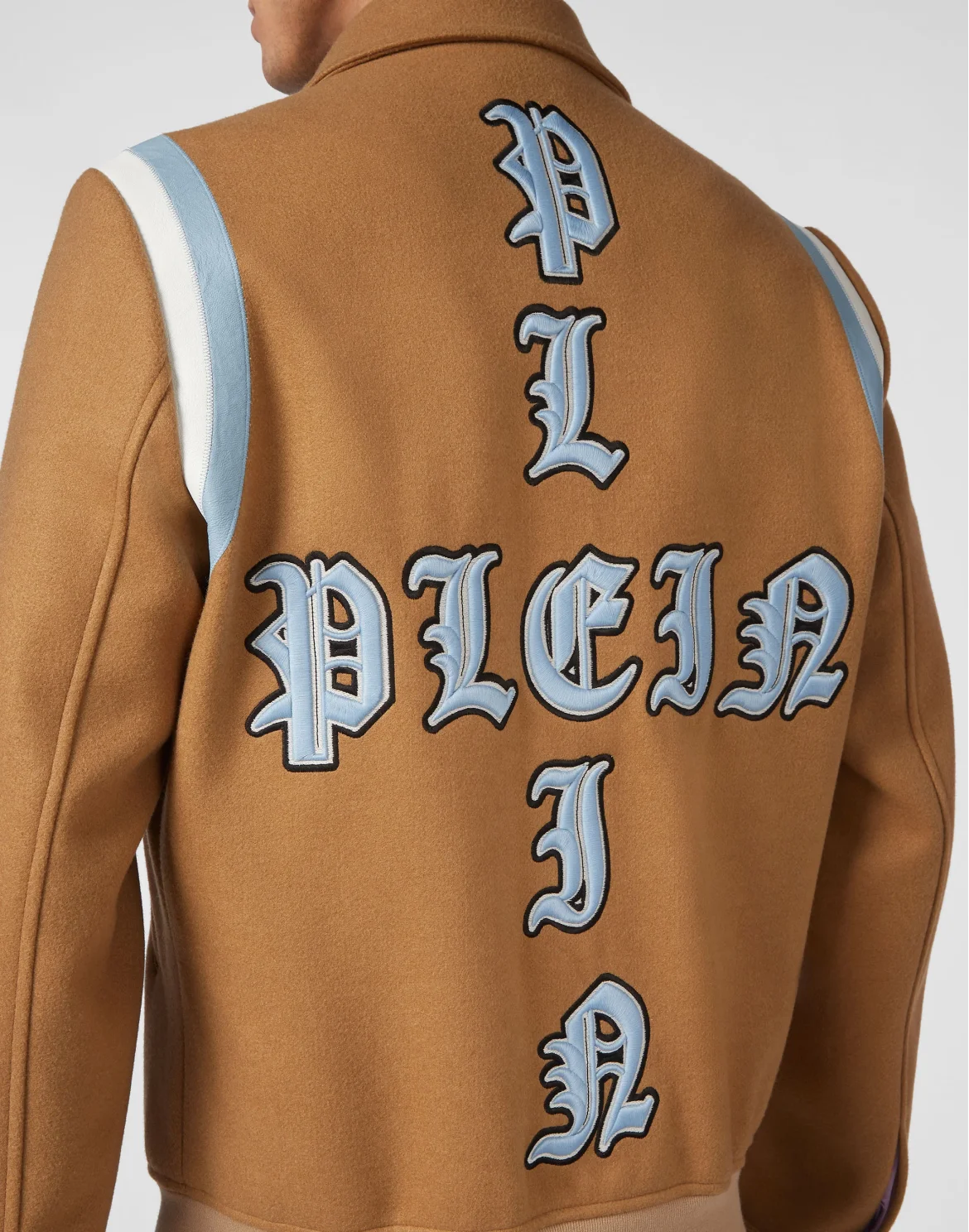 Wool Bomber Gothic Plein, цвет: Бежевый