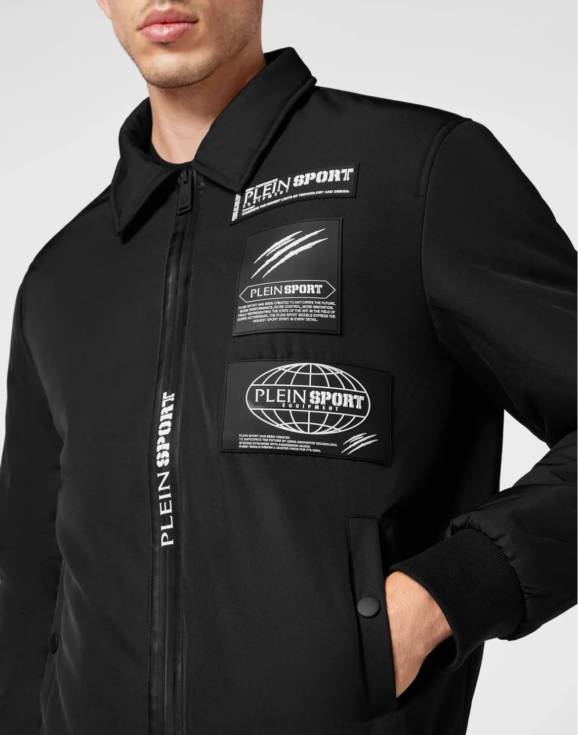 Nylon Bomber Global Express Edition, цвет: Черный