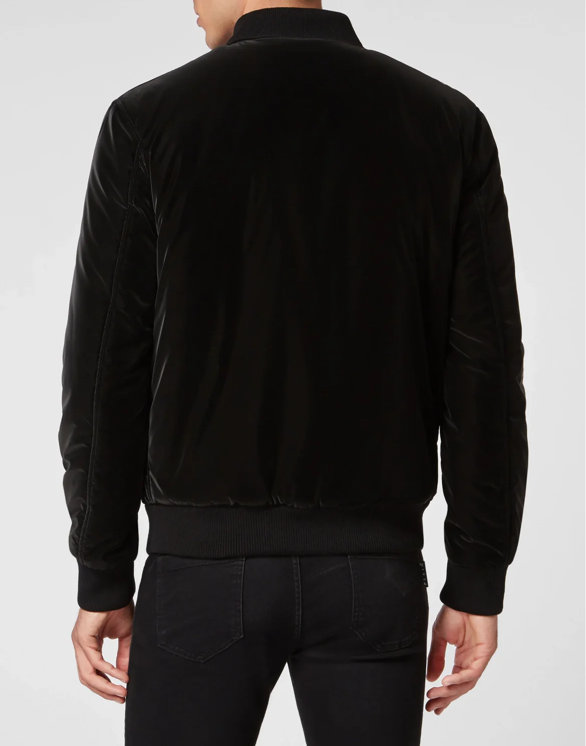 Nylon Bomber, цвет: Черный