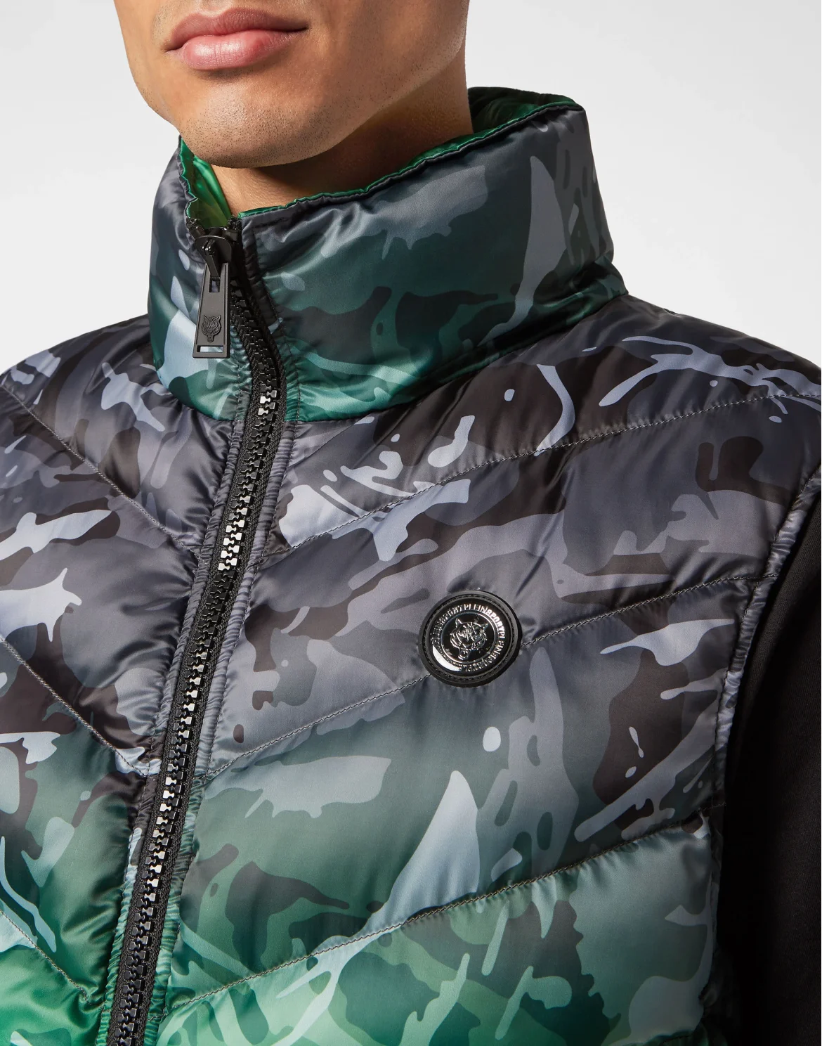 Padded Vest Neon Amazon Edition (Camouflage), цвет: Зеленый