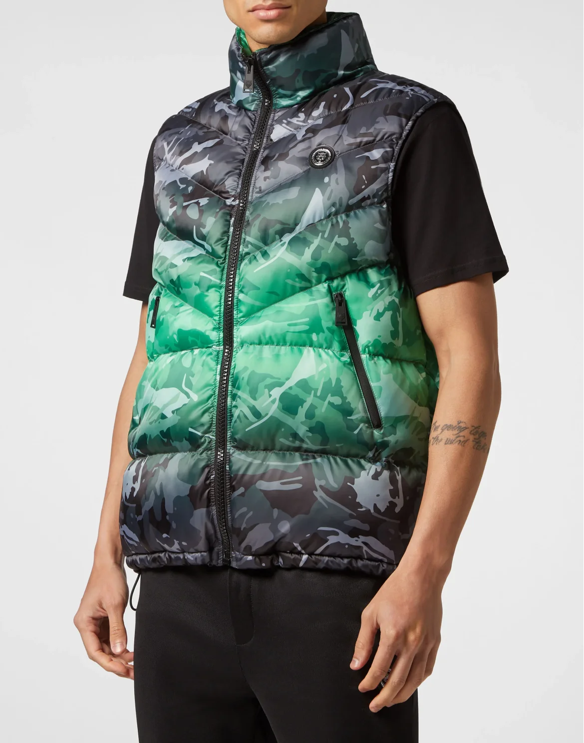 Padded Vest Neon Amazon Edition (Camouflage), цвет: Зеленый