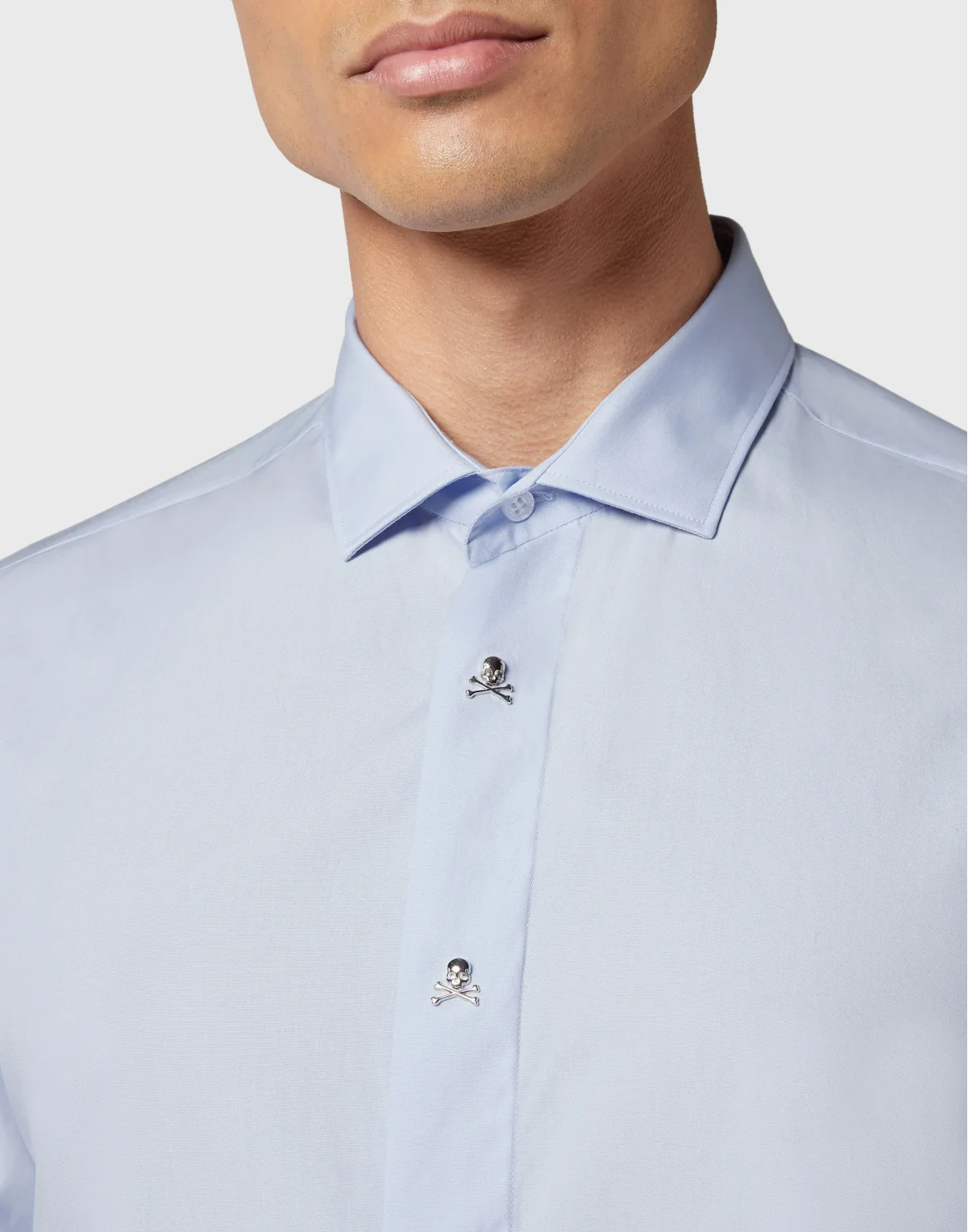 Shirt Playboy Cut LS, цвет: Голубой