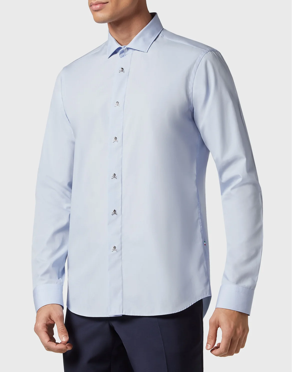 Shirt Playboy Cut LS, цвет: Голубой