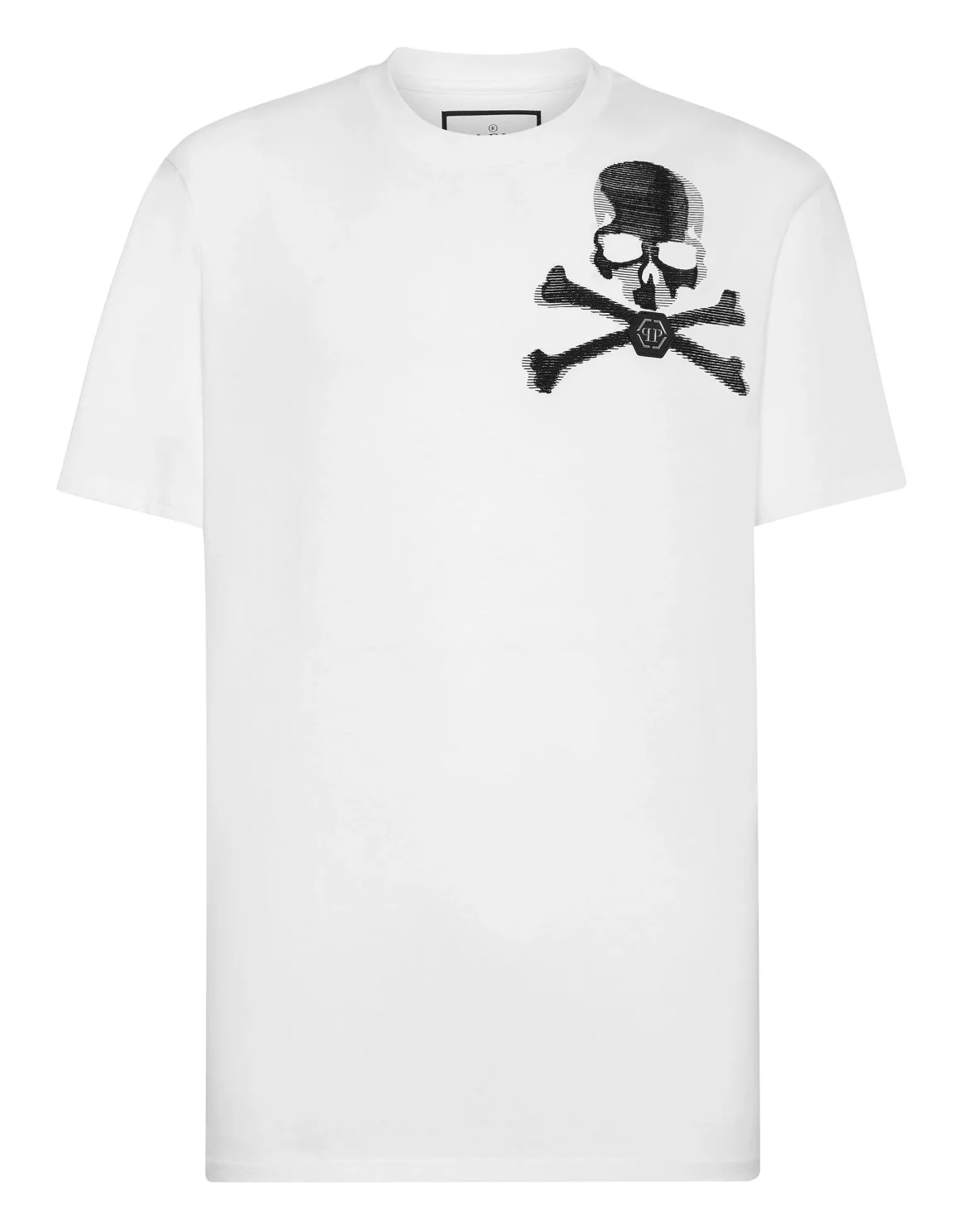 T-shirt Round Neck SS Skull&Bones, цвет: Белый