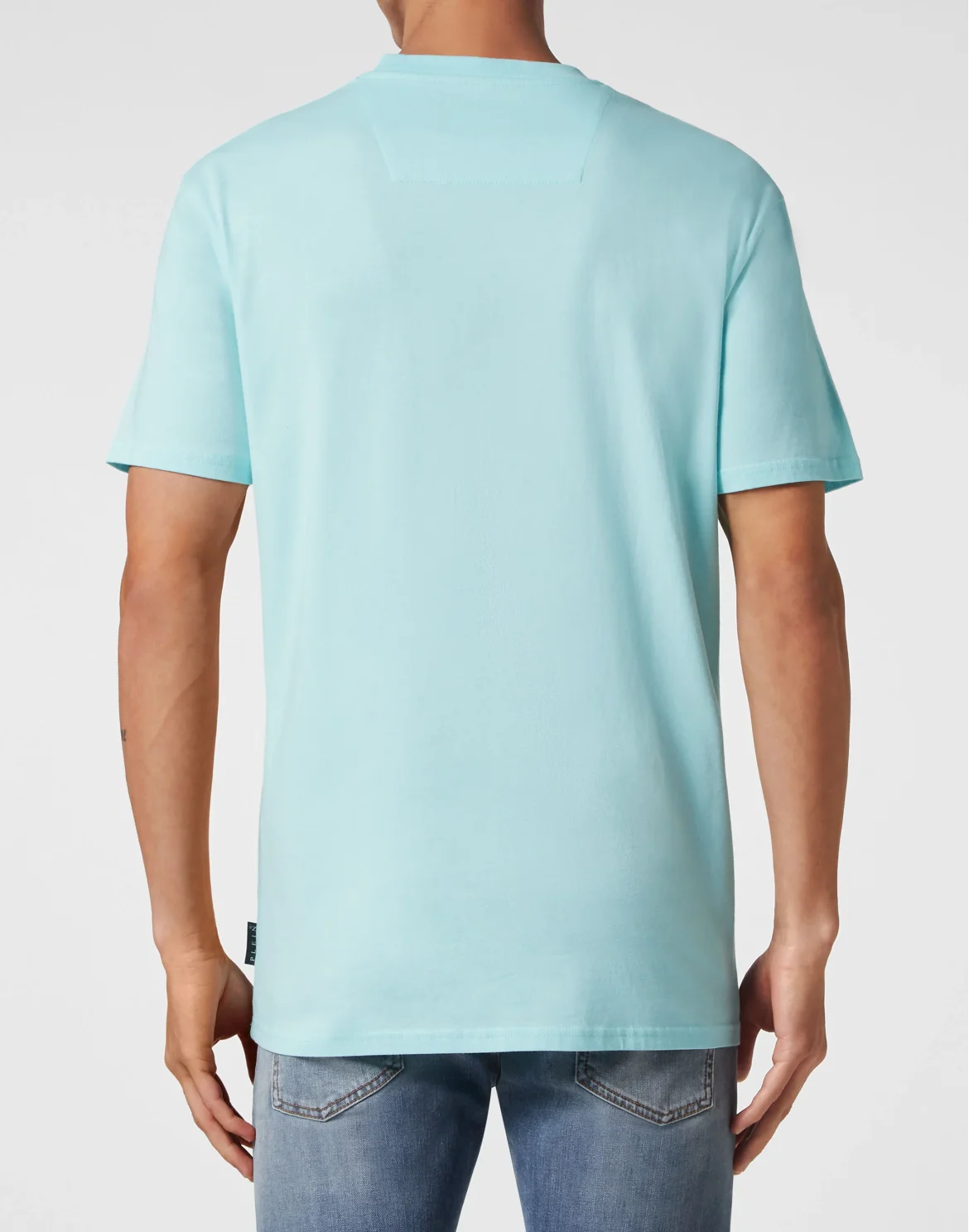 T-shirt Round Neck SS Skull&Bones, цвет: Голубой