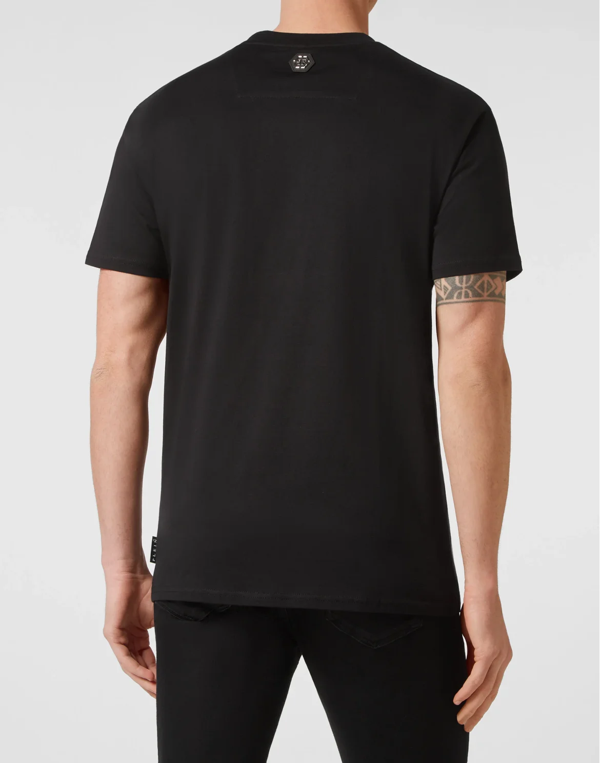 T-shirt Round Neck SS Skull and Plein, цвет: Черный