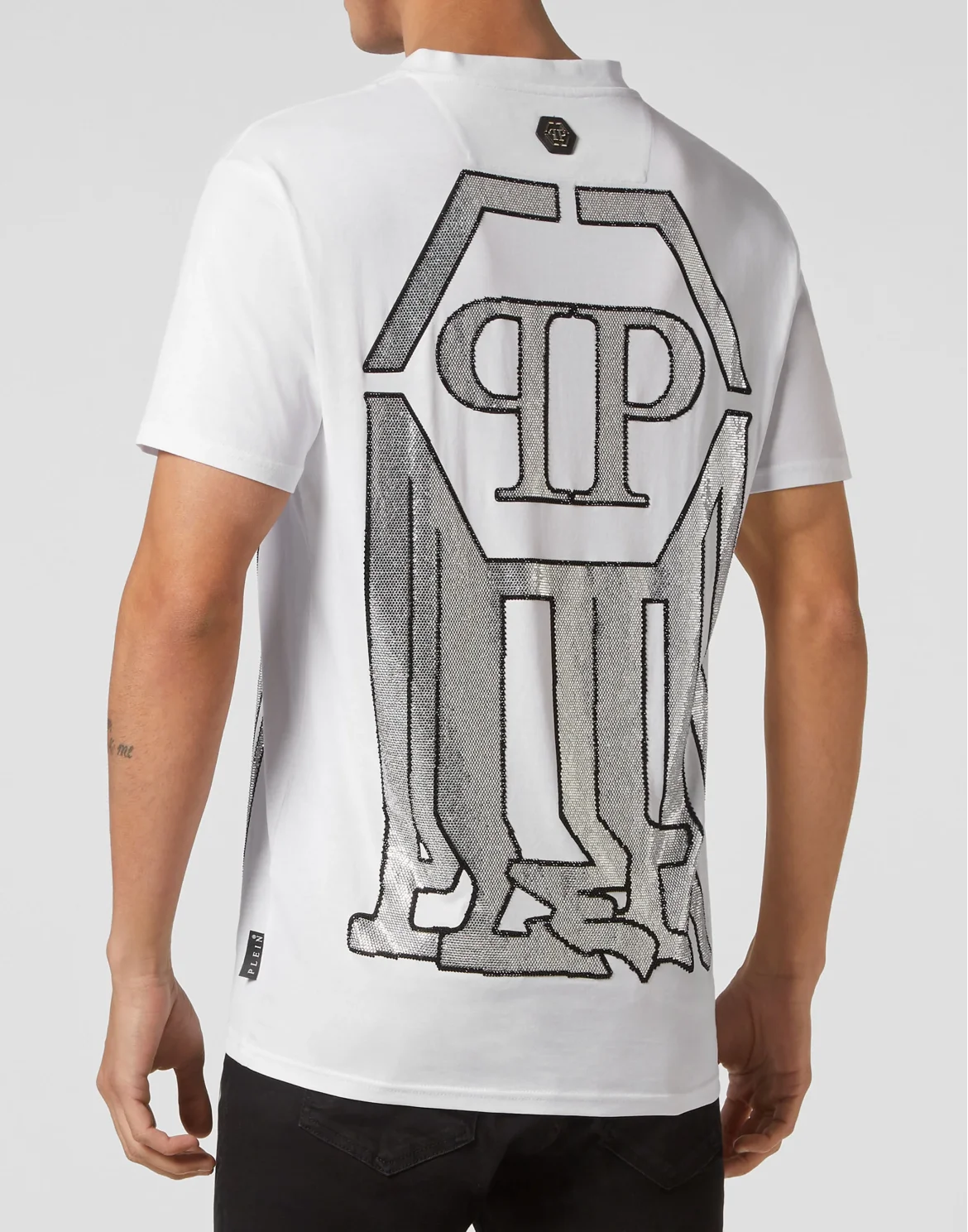 T-shirt Round Neck SS Hexagon, цвет: Белый
