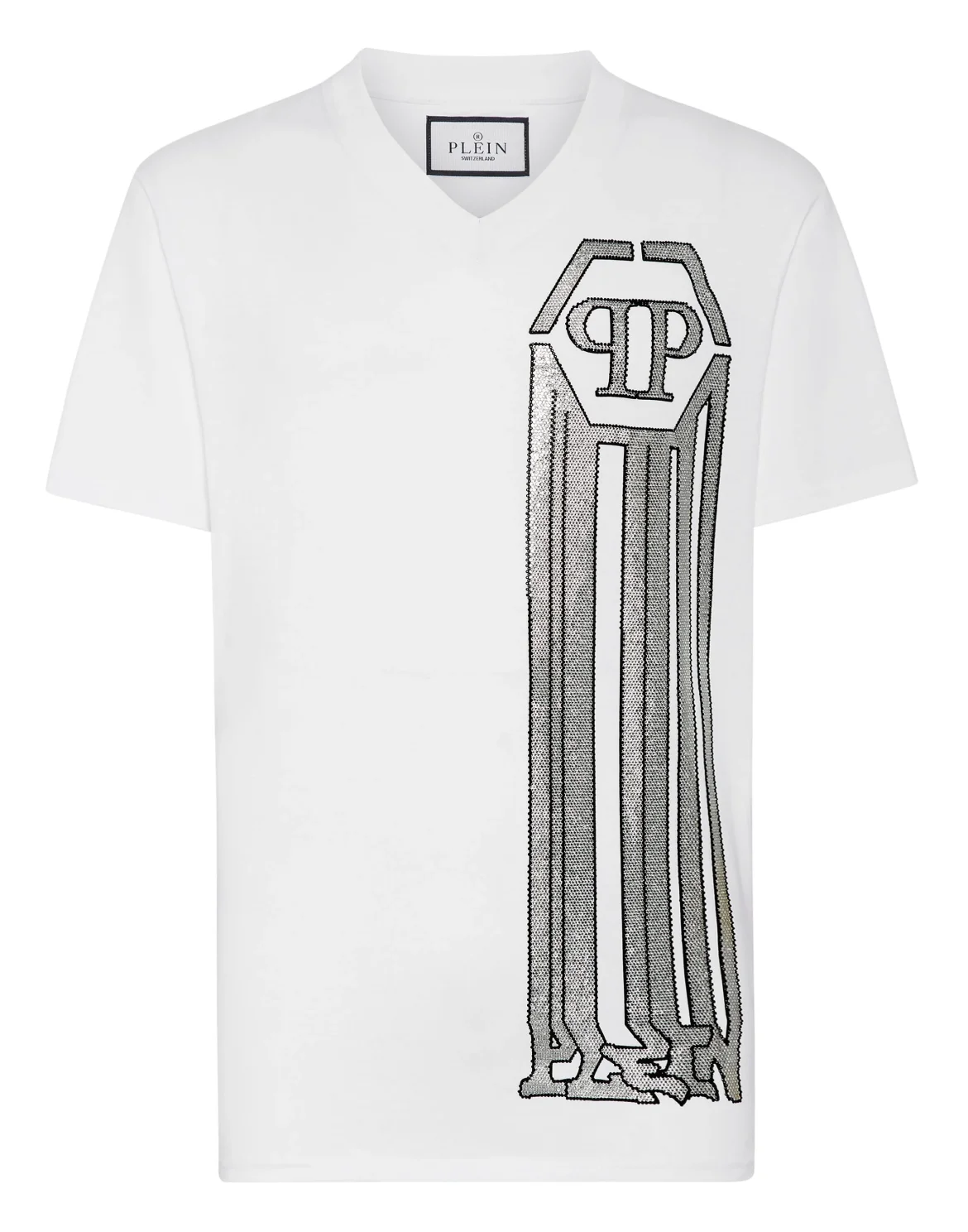 T-shirt Round Neck SS Hexagon, цвет: Белый