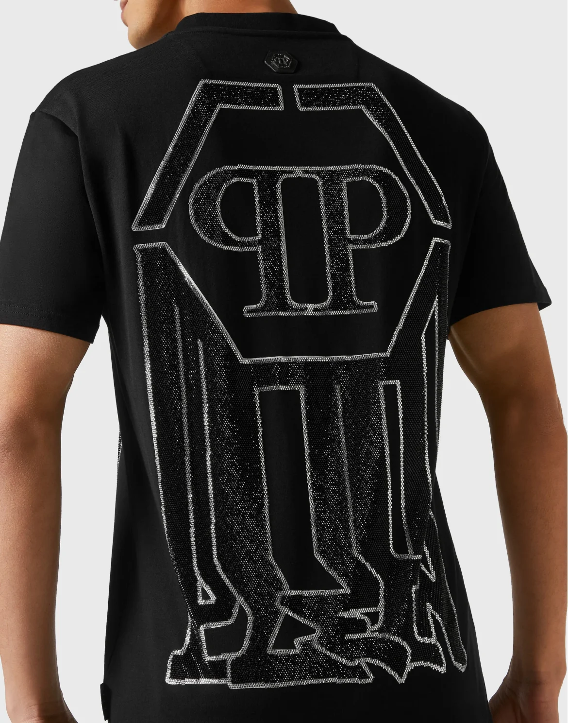 T-shirt Round Neck SS Hexagon, цвет: Черный