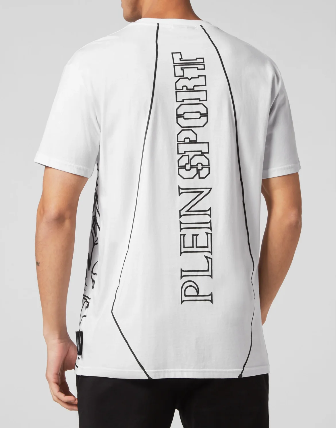 T-shirt Round Neck SS Tiger Court Edition, цвет: Белый