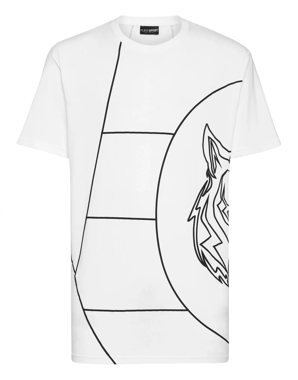T-shirt Round Neck SS Tiger Court Edition, цвет: Белый