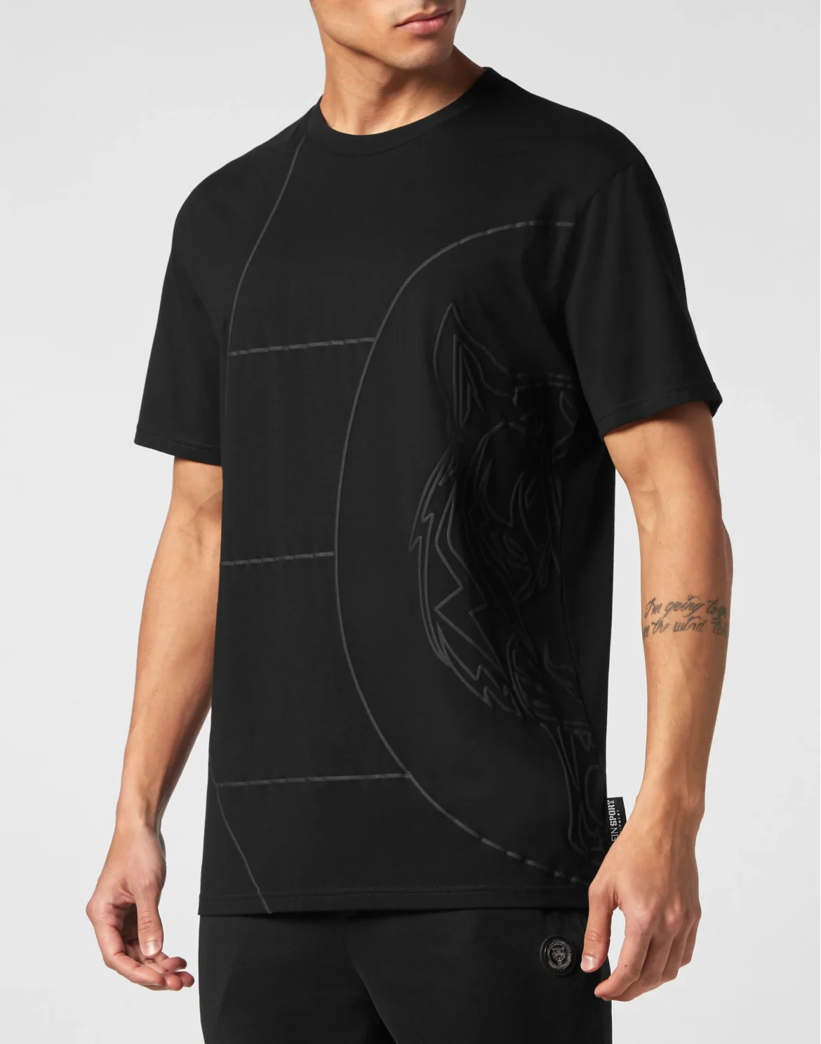 T-shirt Round Neck SS Tiger Court Edition, цвет: Черный