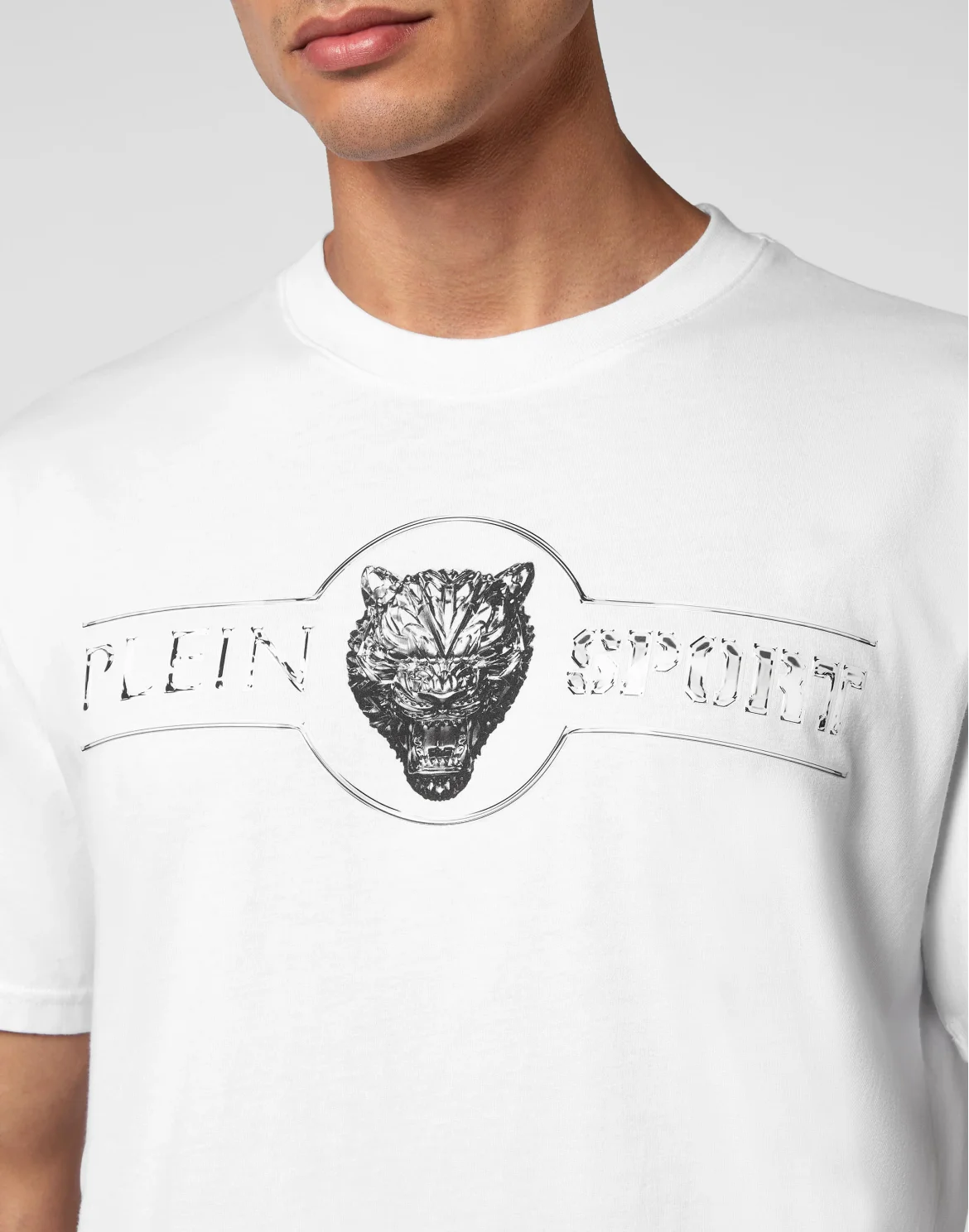 T-shirt Round Neck SS Chrome Scratch Edition, цвет: Белый