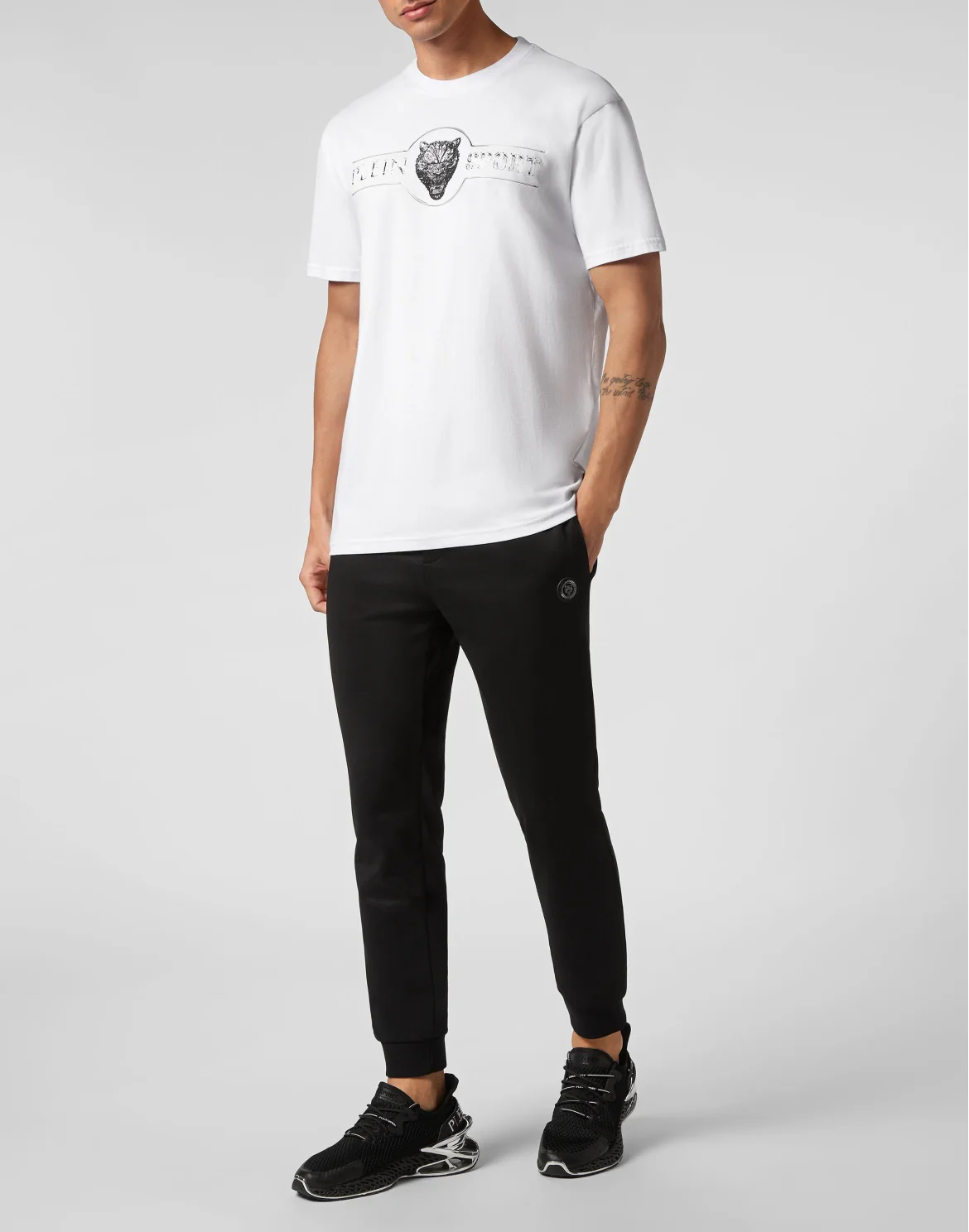 T-shirt Round Neck SS Chrome Scratch Edition, цвет: Белый