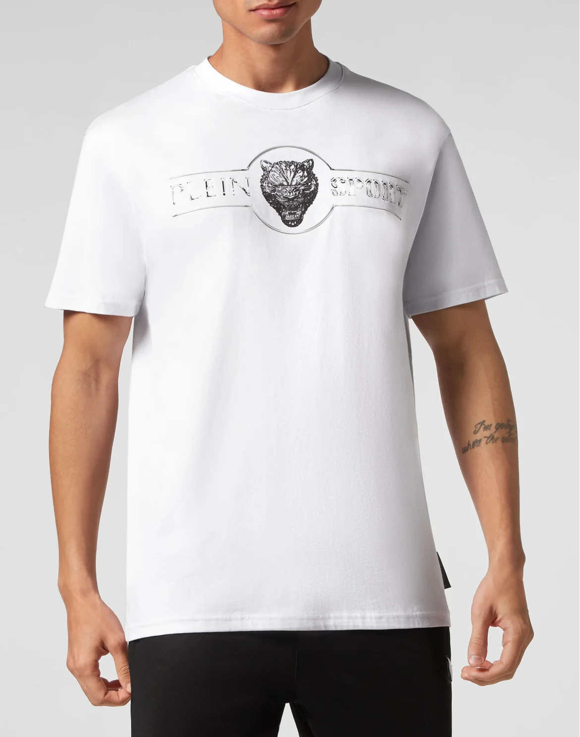 T-shirt Round Neck SS Chrome Scratch Edition, цвет: Белый