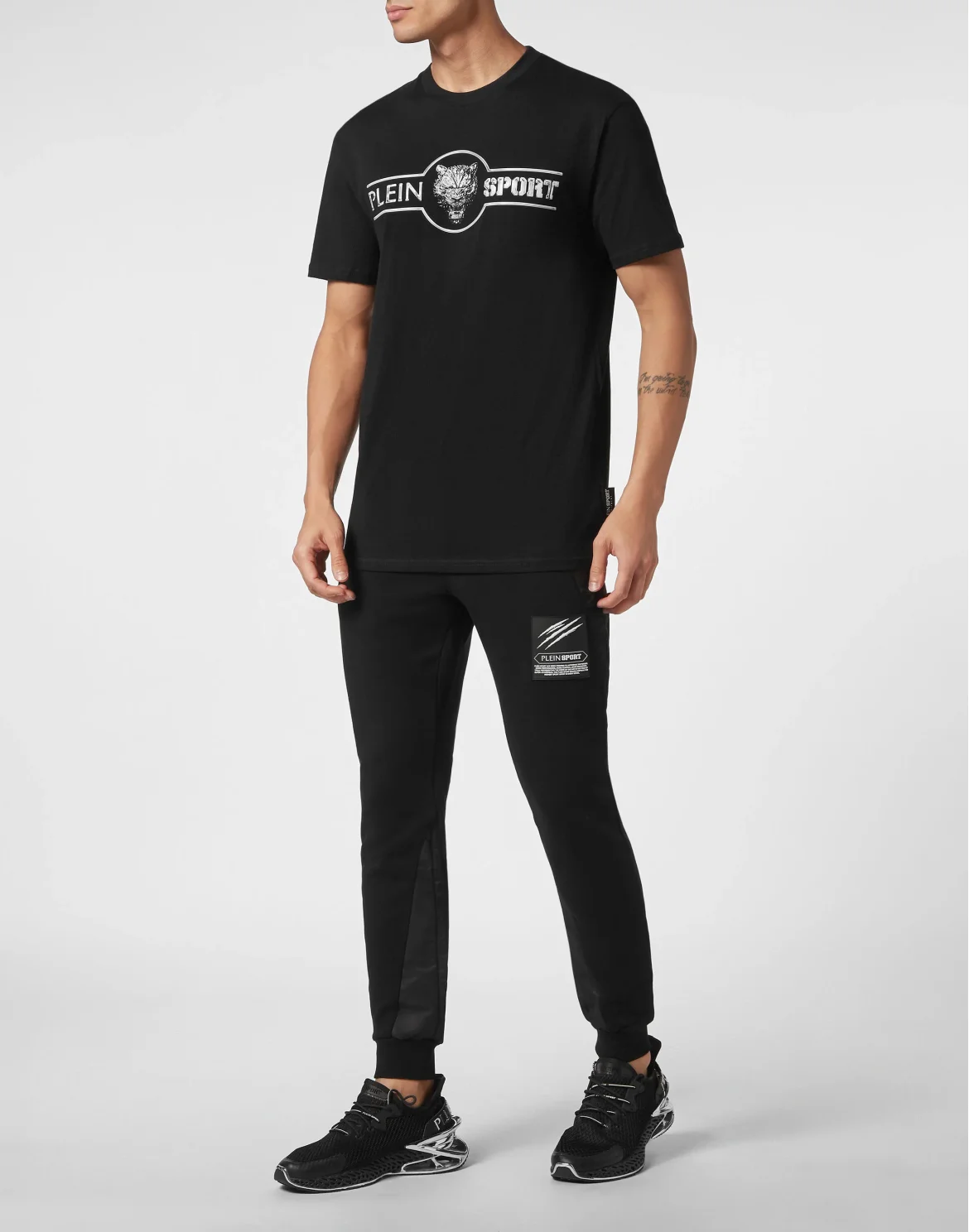 T-shirt Round Neck SS Chrome Scratch Edition, цвет: Черный
