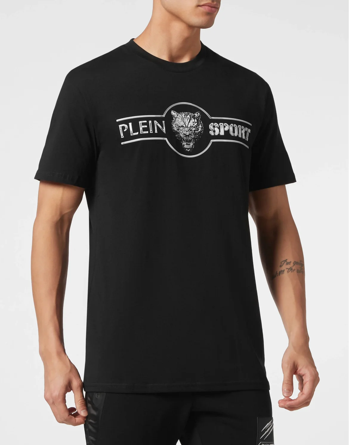 T-shirt Round Neck SS Chrome Scratch Edition, цвет: Черный