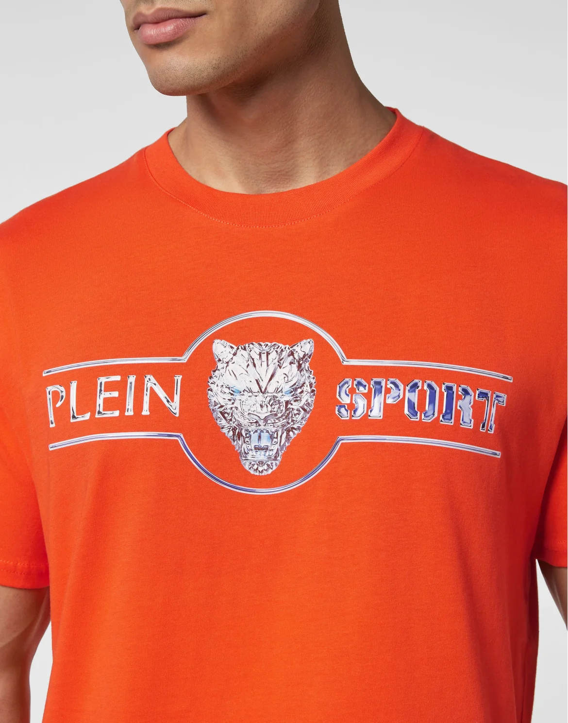 T-shirt Round Neck SS Chrome Scratch Edition, цвет: Оранжевый