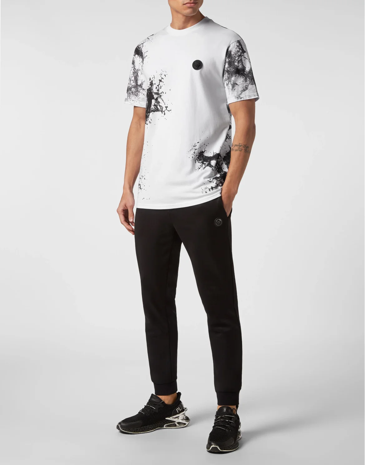 T-shirt Round Neck SS Splash Extreme, цвет: Белый