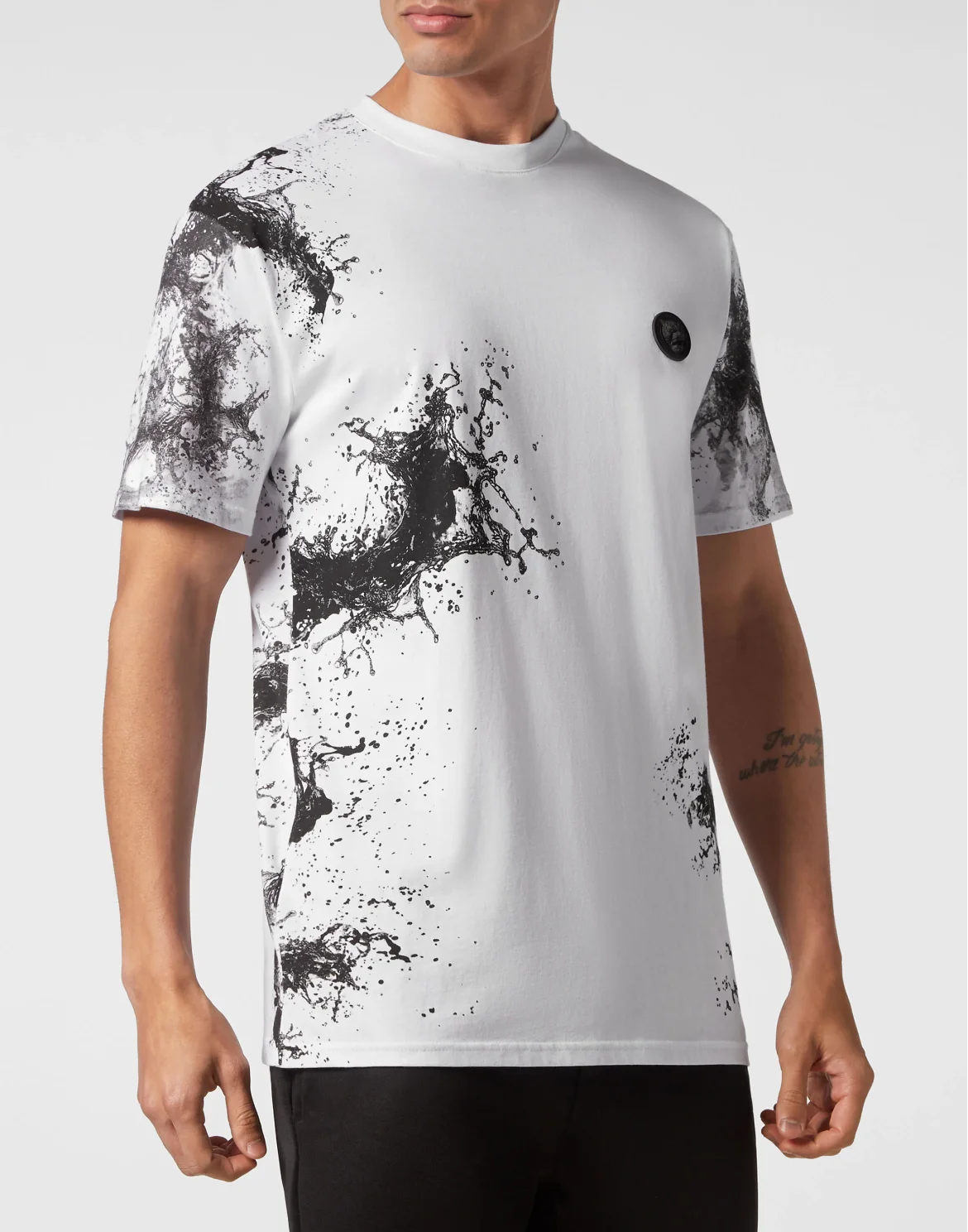 T-shirt Round Neck SS Splash Extreme, цвет: Белый