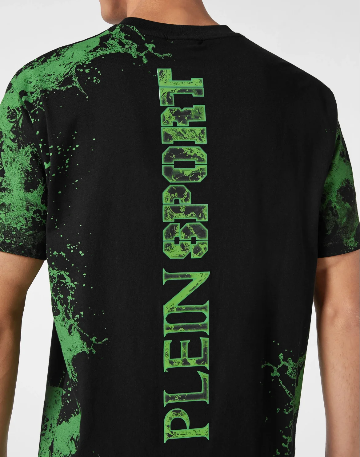 T-shirt Round Neck SS Splash Extreme, цвет: Зеленый