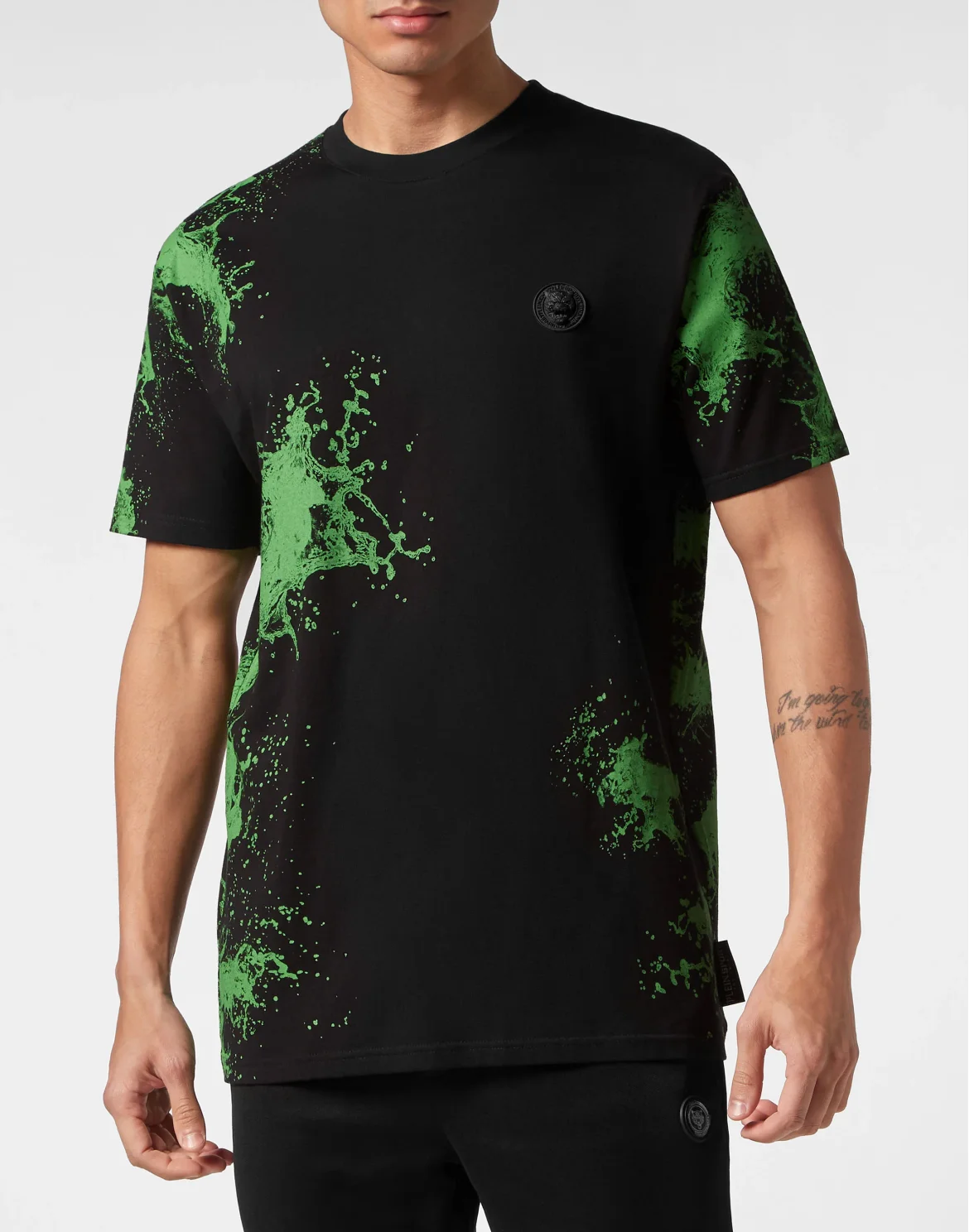 T-shirt Round Neck SS Splash Extreme, цвет: Зеленый