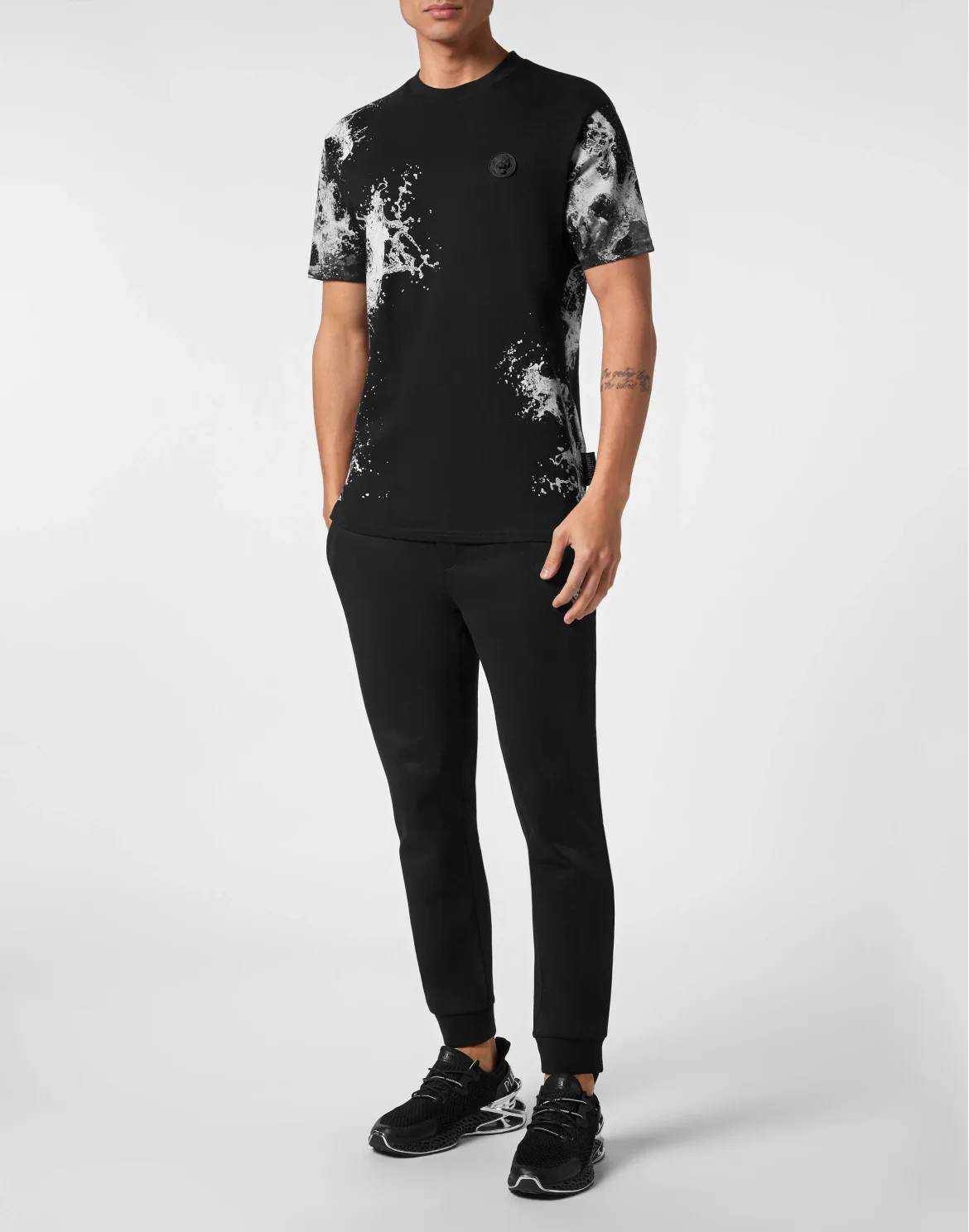 T-shirt Round Neck SS Splash Extreme, цвет: Черный