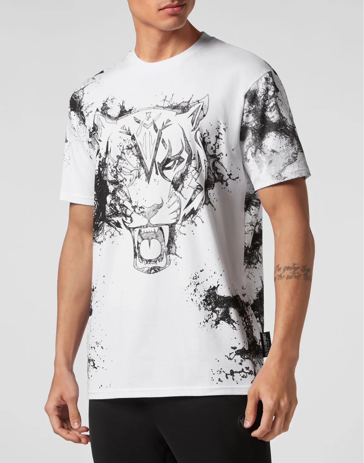 T-shirt Round Neck SS Splash Extreme, цвет: Белый