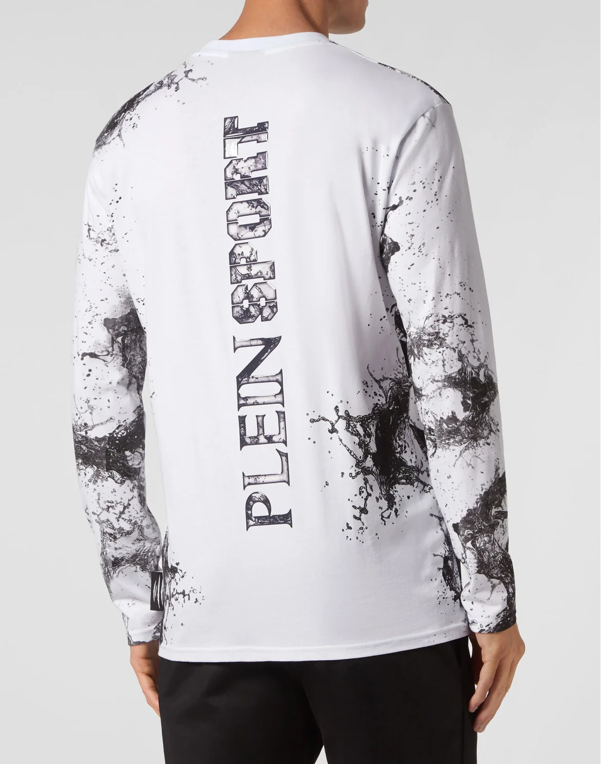 T-shirt Round Neck LS Splash Extreme, цвет: Белый