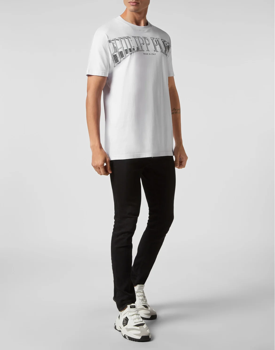 T-shirt Round Neck SS Kimono Cut, цвет: Белый