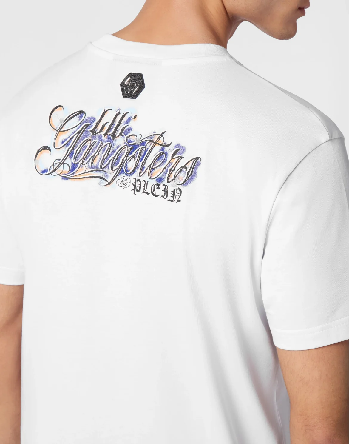 T-shirt Round Neck SS Lil Gangsters, цвет: Белый