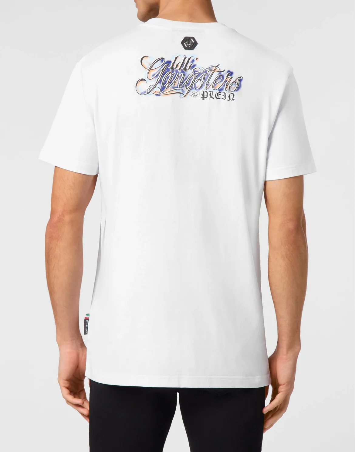T-shirt Round Neck SS Lil Gangsters, цвет: Белый